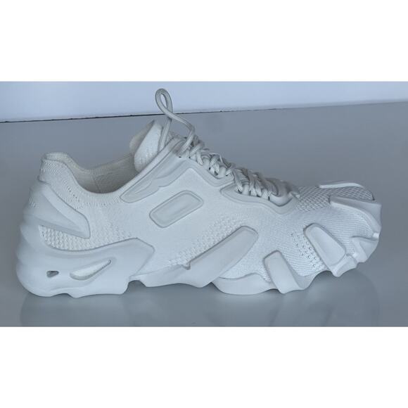 Bottega Veneta Men\'s Tech Knit White Flex Sneakers 11 US (44 Eu) 788808 NIB $890 main image 6